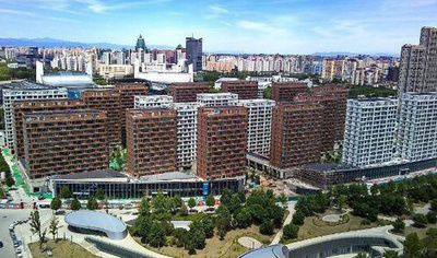 北京冬季五輪選手村、五輪組織委に全面的に引き渡し