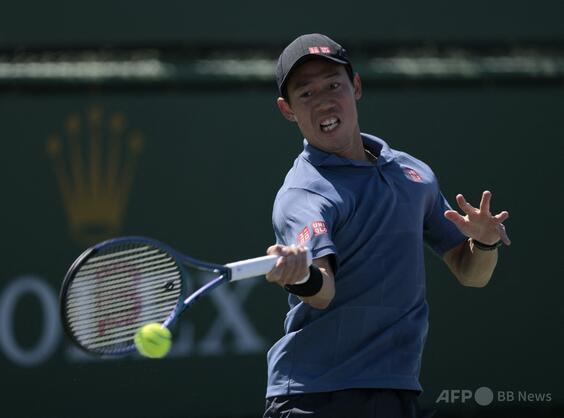 錦織2回戦敗退 アンベールにストレート負け BNPパリバOP