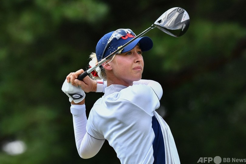 コルダが1打差で2位T発進 サグストロム首位 五輪ゴルフ女子