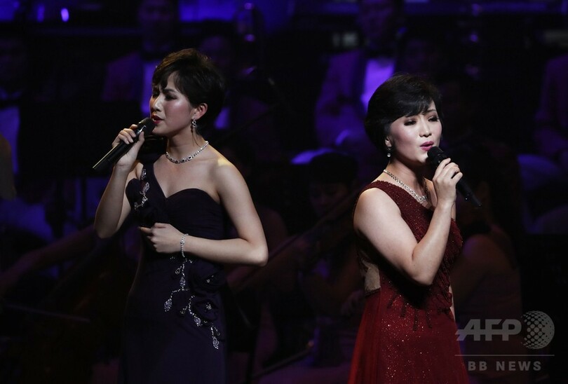 北朝鮮楽団が韓国公演 チケット完売、抗議デモも