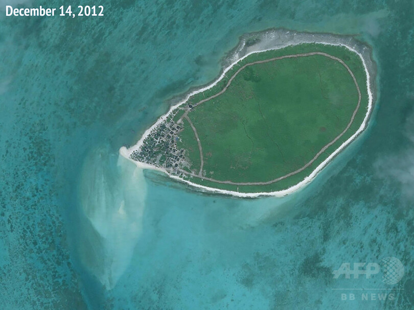 中国が開発進める西沙諸島・ツリー島の変貌、5年前との比較写真