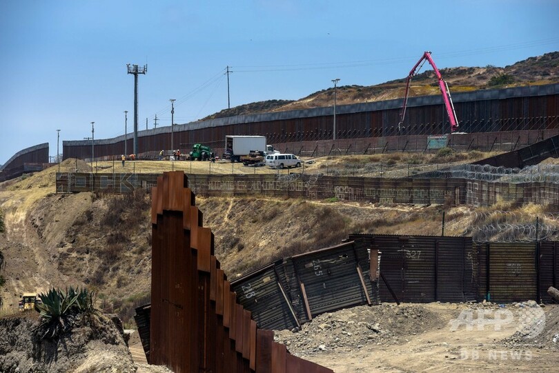 米国防総省 メキシコ国境の壁建設に3800億円の予算転用 長官が正式承認 写真1枚 国際ニュース Afpbb News