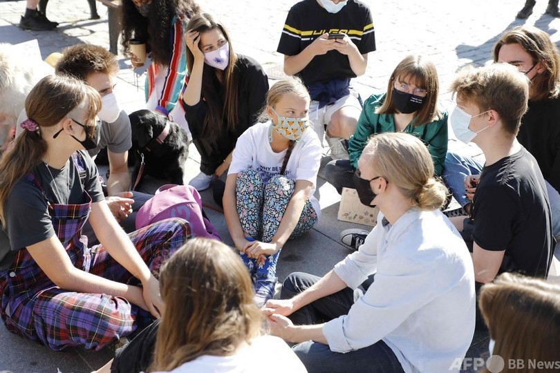 グレタさん、COP26ボイコットを撤回