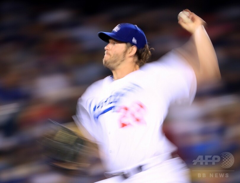 ドジャースのカーショウ、史上2番目の速さで通算2000奪三振