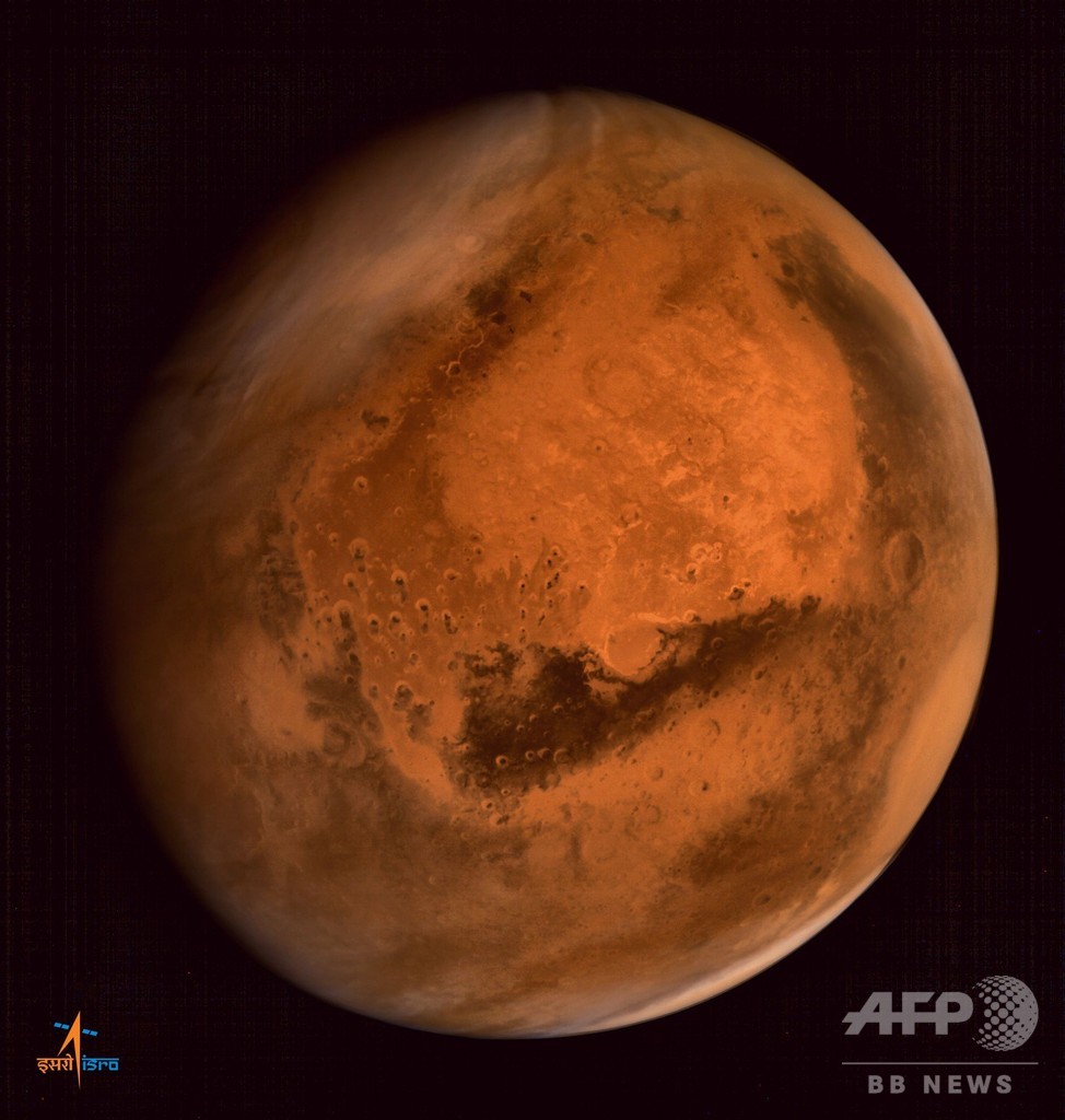 火星に生命維持可能な量の酸素、地下塩水に溶解か 火星に生命維持可能な量の酸素、地下塩水に溶解か
