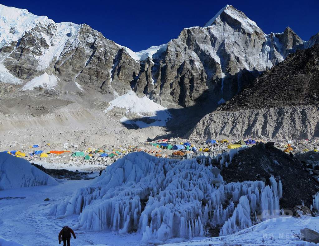 エベレストの登山ルート変更 前年の雪崩事故受け ネパール当局 写真1枚 国際ニュース Afpbb News