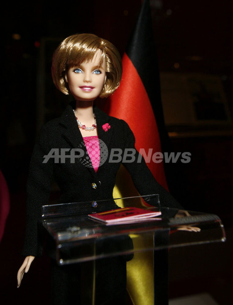 angela merkel barbie