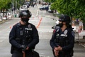 米ワシントン州シアトルで、警察によってデモ隊を排除された「キャピトルヒル組織的抗議」（2020年7月1日撮影）。(c)Jason Redmond / AFP