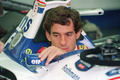 94F1サンマリノGP決勝。レース前に撮影されたウィリアムズのアイルトン・セナ氏（1994年5月1日撮影）。(c) JEAN-LOUP GAUTREAU / AFP