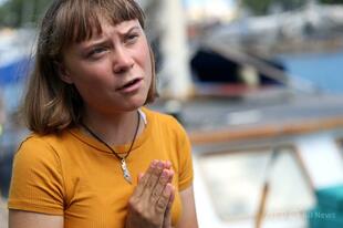 グレタさん「ガザ支援船団は本来不要」　 バルセロナから出発へ