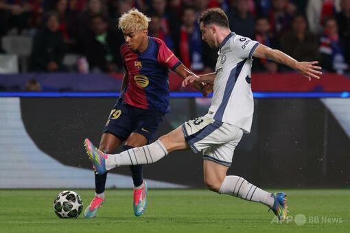 バルサとインテルの初戦は打ち合いでドロー 欧州CL準決勝 写真12枚