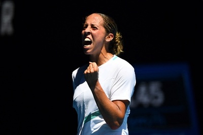 キーズが3回目の全豪OP8強 好調同士のバドサに圧勝