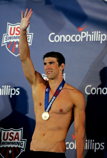 フェルプス 200メートル自由形とバタフライで世界水泳出場権獲得