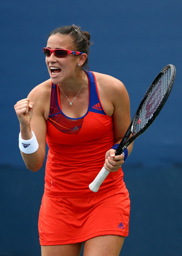 クルム伊達が1回戦で敗れる、全米オープン