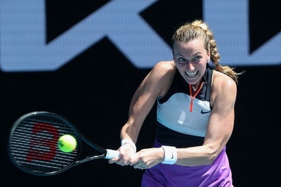 クビトバまさかの2回戦敗退、得意の相手にミス連発 全豪OP