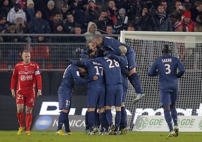 PSG、イブラヒモビッチのハットでバランシエンヌに快勝