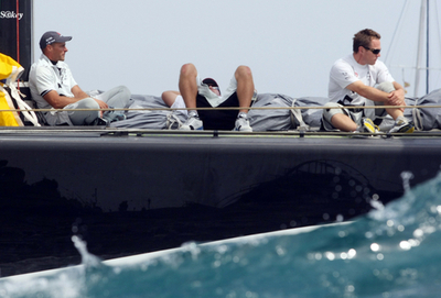 7日目のレースは悪条件により延期