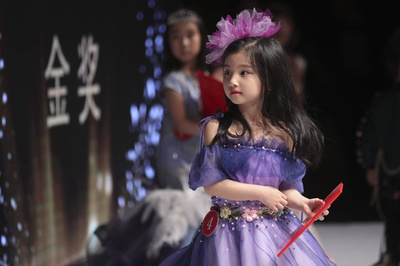 中国キッズモデルファッションコンテスト、可愛いキッズが大集合