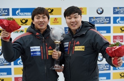 韓国勢がボブスレーW杯で快挙、史上初の種目別V