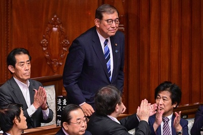 石破氏、新首相に指名 内閣発足へ