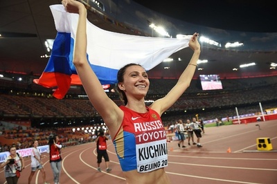 クチナが女子走り高跳びで金メダル、第15回世界陸上