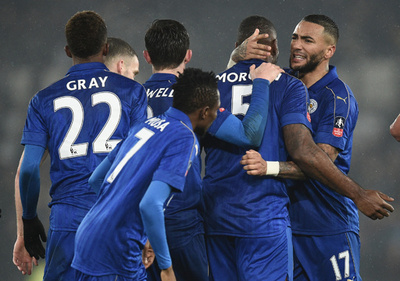 モーガンが終盤に同点弾、レスターとダービーは再試合に FA杯