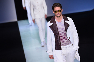 ＜14年春夏ミラノ・メンズコレクション＞ジョルジオ アルマーニ