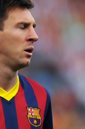 右太もも負傷のメッシ、最長3週間の離脱