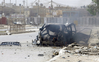 バグダッドのグリーンゾーンにロケット弾十数発