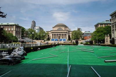 コロンビア大、卒業式の規模縮小 親パレスチナデモ受け