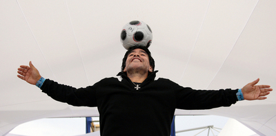 マラドーナ氏の監督デビュー戦はスコットランド戦に