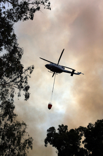 キプロスで大規模な山火事、6つの村の住民が避難