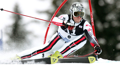 男子大回転・第3戦・1本目 トーマス・ファナラがトップに立つ