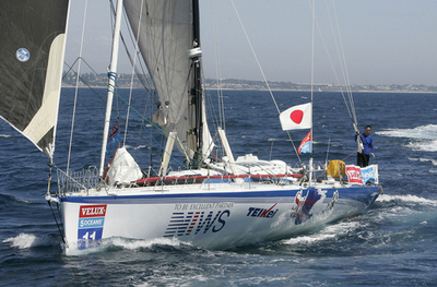 ＜単独ヨットレース 5オーシャンズ＞白石康次郎 第2レグのスタートを切る - オーストラリア