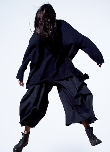 ジッパーや切りっぱなしで