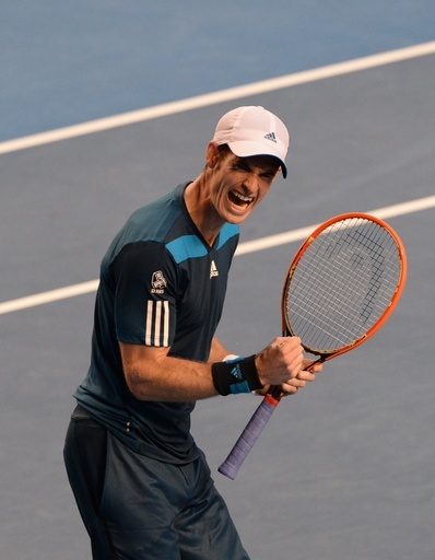 マレー、ロベール下し8強入り 全豪オープン