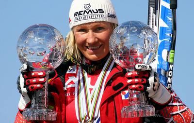 ＜06-07アルペンスキーW杯＞レナテ・ゲーチル 女子スーパー大回転で年間総合優勝を果たす - スイス