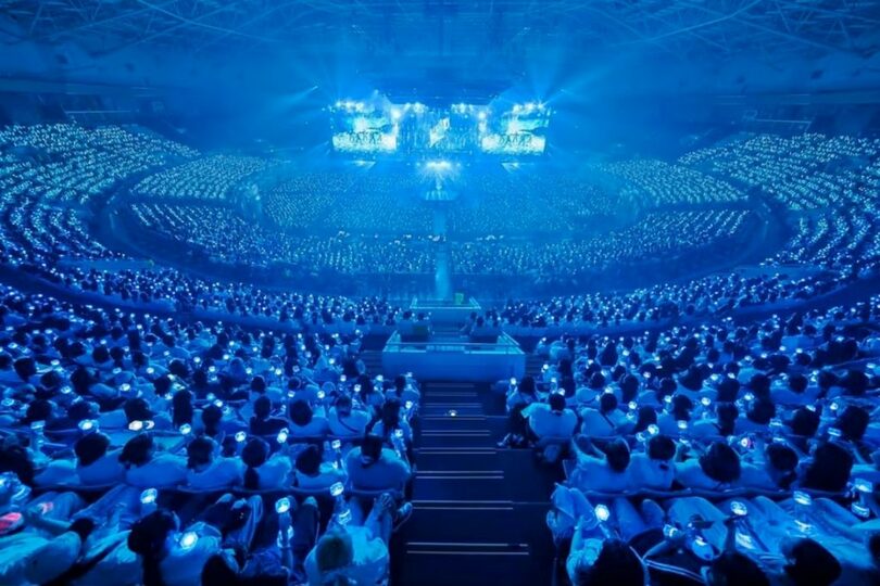 8月、「PLAVE（プレイブ）」がソウルオリンピック公園KSPO DOMEで実施した単独コンサート=BLAST(c)MONEYTODAY