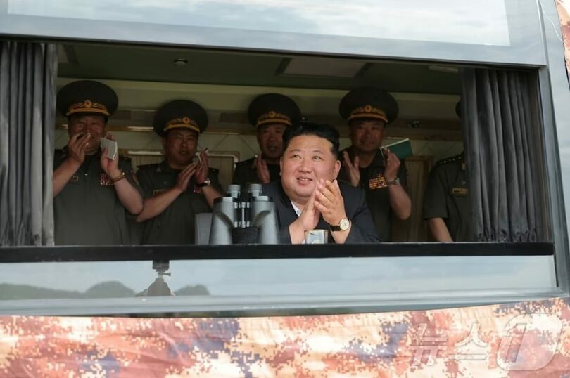 キム・ジョンウン朝鮮労働党総書記＝労働新聞(c)news1