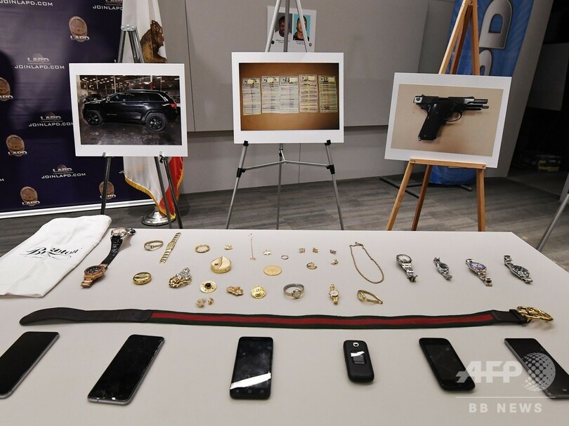 リアーナさんも被害、米ロサンゼルスの著名人宅で連続窃盗 4人組逮捕