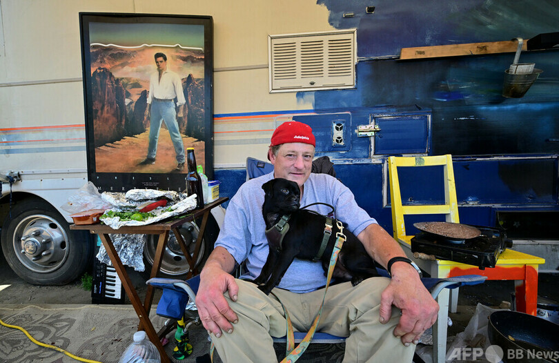 米加州で車中生活者が増加 住宅価格高騰など背景に