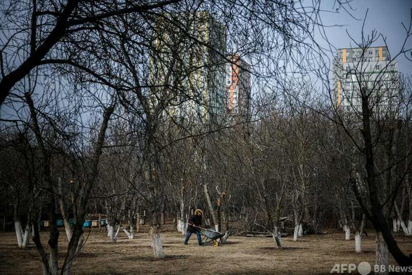 戦禍の精神障害者施設、不安隠し平静装う キエフ