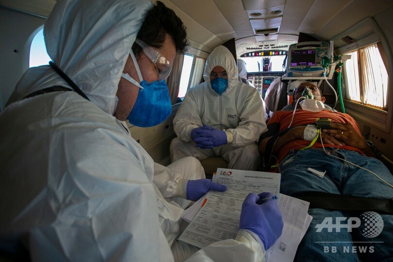 ブラジル、コロナ感染者200万人突破 1日で4.5万人増