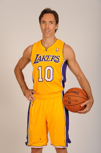美品】 NBA LAKERS スティーブ・ナッシュ ロサンゼルス