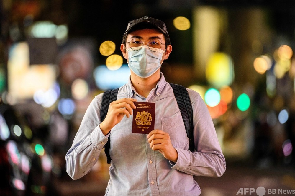 中国、香港の英国海外市民旅券を「認めず」