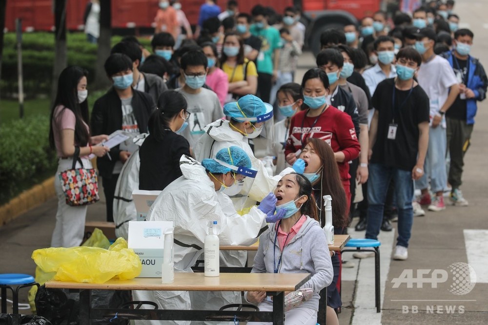 武漢住民1千万人近くにコロナ検査 陽性は300人で 今や最も安全な都市 写真3枚 国際ニュース Afpbb News