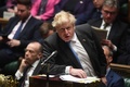 英議会で質問を受けるボリス・ジョンソン首相。英議会提供（2022年4月27日撮影、資料写真）。(c)AFP PHOTO / Jessica Taylor /UK Parliament