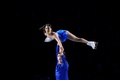 フィギュアスケート四大陸選手権、エキシビション。演技に臨む三浦璃来/木原龍一組（2023年2月12日撮影）。(c)Geoff Robins / AFP