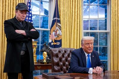 トランプ氏、役割縮小示唆のマスク氏を称賛