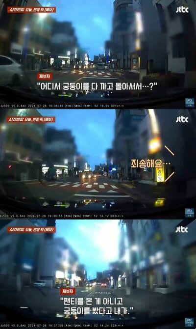 「動物と人間の境界が曖昧になっている」…韓国女性、道端の花壇で路上トイレ